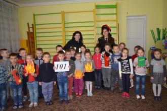 Команда КВК «Кицюні» провела заняття в Дошкільному закладі №105 м. Львова