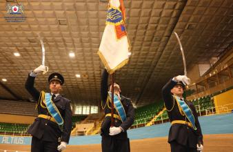 У Львівському державному університеті безпеки життєдіяльності першокурсники склали урочисту Присягу на вірність Українському народові