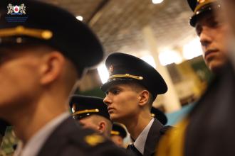 У Львівському державному університеті безпеки життєдіяльності першокурсники склали урочисту Присягу на вірність Українському народові