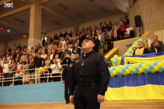 У Львівському державному університеті безпеки життєдіяльності першокурсники склали урочисту Присягу на вірність Українському народові