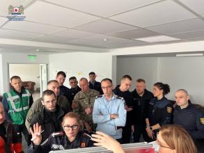 Представники університету взяли участь в командно-штабних навчаннях в рамках проєкту CROSSFLOOD