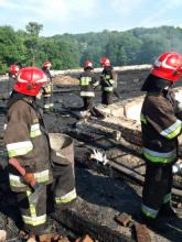 Практична підготовка курсантів у поєднанні з бойовою роботою пожежно-рятувальних підрозділів Львівського гарнізону