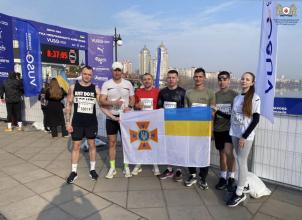 Представники ЛДУБЖД взяли участь у благодійному забігу «VUSO Десятка Незламності. Київ 2025»