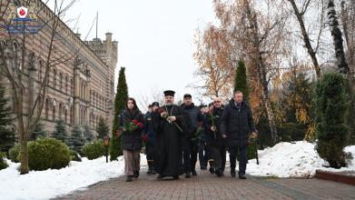 Вшанування героїчного подвигу ліквідаторів аварії на ЧАЕС: представники ЛДУБЖД взяли участь у покладанні квітів 