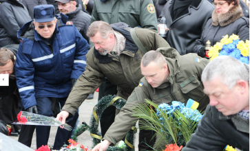 Курсанти Львівського державного університету безпеки життєдіяльності вшанували ліквідаторів наслідків аварії на ЧАЕС