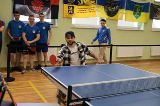 Ветеран війни – працівник університету здобув призове місце у змаганнях з настільного тенісу Ветеран війни – працівник університету здобув призове місце у змаганнях з настільного тенісу
