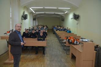  Представники компанії Andreas STIHL в Україні провели тренінг у Львівському державному університеті безпеки життєдіяльності