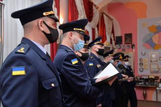 Курсанти ЛДУБЖД отримали погони молодшого сержанта служби цивільного захисту