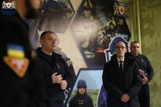 До Університету з робочим візитом завітала делегація Посольства Французької Республіки в Україні на чолі з аташе з правоохоронних питань