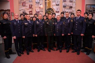 Курсанти ННІПтаТБ отримали погони молодшого сержанта служби цивільного захисту