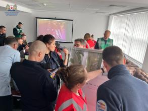 Представники університету взяли участь в командно-штабних навчаннях в рамках проєкту CROSSFLOOD