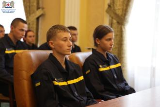 Тепла та невимушена зустріч: у День Незалежності ректор поспілкувався з курсантами особливих категорій набору-2025