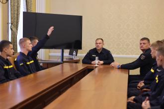 Тепла та невимушена зустріч: у День Незалежності ректор поспілкувався з курсантами особливих категорій набору-2025