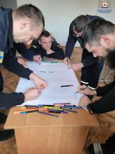 На базі Центру психологічного відновлення Львівського державного університету безпеки життєдіяльності відбулося тренінгове заняття для рятувальників 