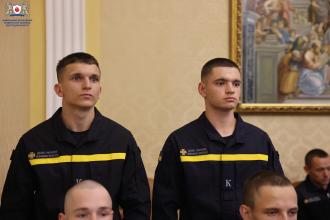 Тепла та невимушена зустріч: у День Незалежності ректор поспілкувався з курсантами особливих категорій набору-2025