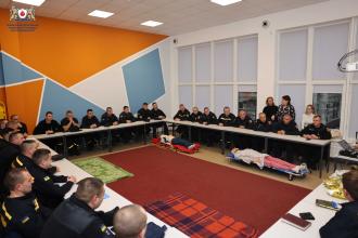 Заняття з тактичної медицини для курсантів ЛДУ БЖД провела інструкторка з Польщі