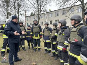 Випускники ЛДУБЖД взяли участь у масштабних пожежно-тактичних навчаннях 