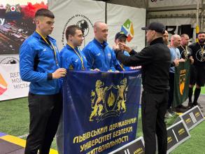 Курсанти ЛДУБЖД стали срібними призерами змагань «Звитяга Нескорених»