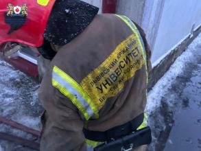 Курсанти ЛДУБЖД взяли участь у ліквідації пожежі у Львові