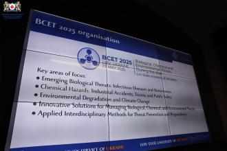 До Університету з робочим візитом завітала делегація Посольства Французької Республіки в Україні на чолі з аташе з правоохоронних питань