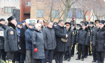 Курсанти Львівського державного університету безпеки життєдіяльності вшанували ліквідаторів наслідків аварії на ЧАЕС