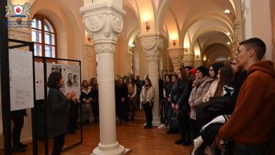 В Університеті відкрито мандрівну виставку плакатів «Петро Франко. Повернення з легенди»