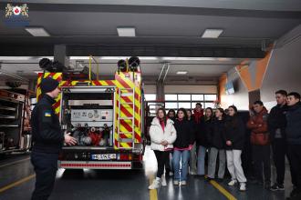 Одинадцятикласники Зубрянського ліцею познайомились із Львівським державним університетом безпеки життєдіяльності 