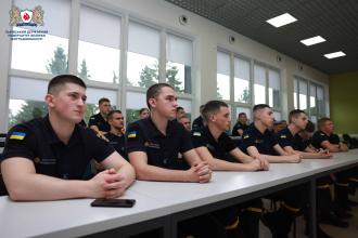 В Університеті відбулась зустріч курсантів із представником ГУ ДСНС України у Рівненській області
