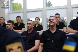 В Університеті відбулась зустріч курсантів із представником ГУ ДСНС України у Рівненській області