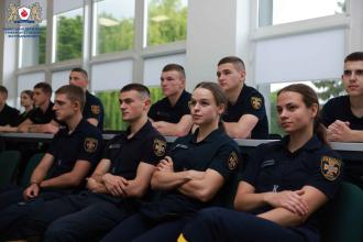 В Університеті відбулась зустріч курсантів із представником ГУ ДСНС України у Рівненській області