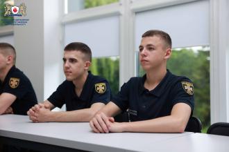В Університеті відбулась зустріч курсантів із представником ГУ ДСНС України у Рівненській області