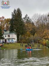 «Організація ліквідації надзвичайних ситуацій на водних об’єктах»: курсанти ЛДУБЖД відпрацьовують практичні вміння на базі рятувально-водолазної станції смт. Наварія-Нова