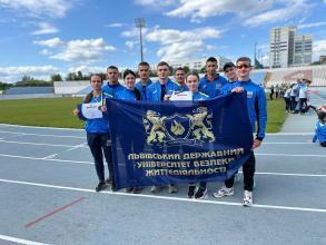 Курсанти ЛДУ БЖД стали призерами чемпіонату з легкої атлетики серед вишів сектору безпеки і оборони