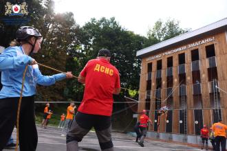 Офіційне відкриття Всеукраїнського спеціалізованого дитячо-юнацького табору «Рятувальник-2024»