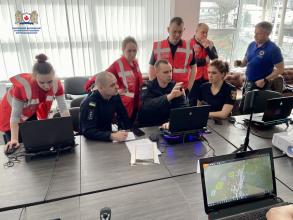 Представники університету взяли участь в командно-штабних навчаннях в рамках проєкту CROSSFLOOD