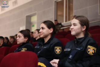 У Львівському державному університеті безпеки життєдіяльності відбулась премʼєра документального фільму «Феномен Національної гвардії України. Битви. Технології. Люди»