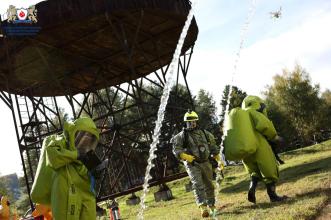 Вогонь запеклих не пече: курсанти та викладачі ЛДУБЖД взяли участь у навчаннях на полігоні