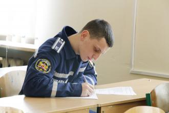 В Університеті пройшов перший тур Всеукраїнської студентської олімпіади з дисципліни "Пожежна безпека"