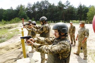 Військова кафедра Університету провела практичні заняття з вогневої підготовки