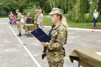 На кафедрі військової підготовки Львівського державного університету безпеки життєдіяльності завершились навчання майбутніх офіцерів запасу 