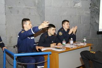 Рада курсантського та студентського самоврядування провела брейн-ринг, присвячений Дню пожежної охорони