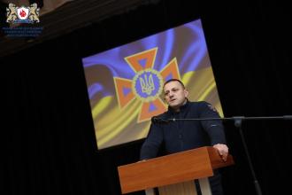 Здобуття досвіду в умовах воєнного стану на прифронтових територіях ГУ ДСНС України у Харківській області: в ЛДУБЖД відбулась виховна зустріч 