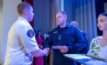 У Вінницькому ліцеї МВС України відбувся перший урочистий випуск