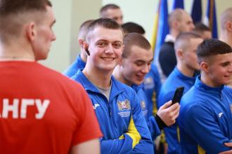 Збірна ЛДУБЖД взяла участь у змаганнях з гирьового спорту