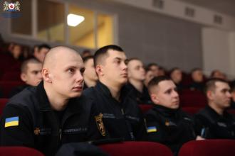 У Львівському державному університеті безпеки життєдіяльності відбулась премʼєра документального фільму «Феномен Національної гвардії України. Битви. Технології. Люди»