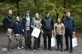 Курсанти ЛДУБЖД долучилися до екопроєкту «Ліс єдності»