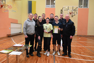 У Львівському державному університеті безпеки життєдіяльності завершились змагання з настільного тенісу