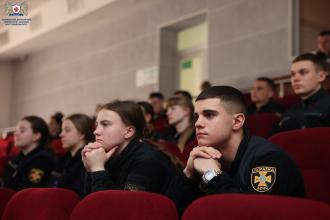 У Львівському державному університеті безпеки життєдіяльності відбулась премʼєра документального фільму «Феномен Національної гвардії України. Битви. Технології. Люди»