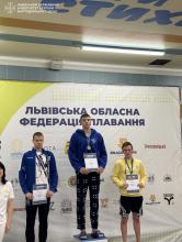 Курсант ЛДУБЖД здобув два перших місця на чемпіонаті Львівської області з плавання