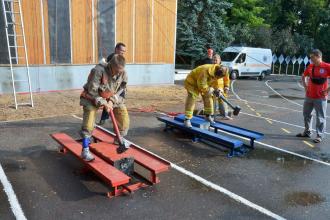 Завершальний день змагань юних рятувальників "Школа Безпеки"
